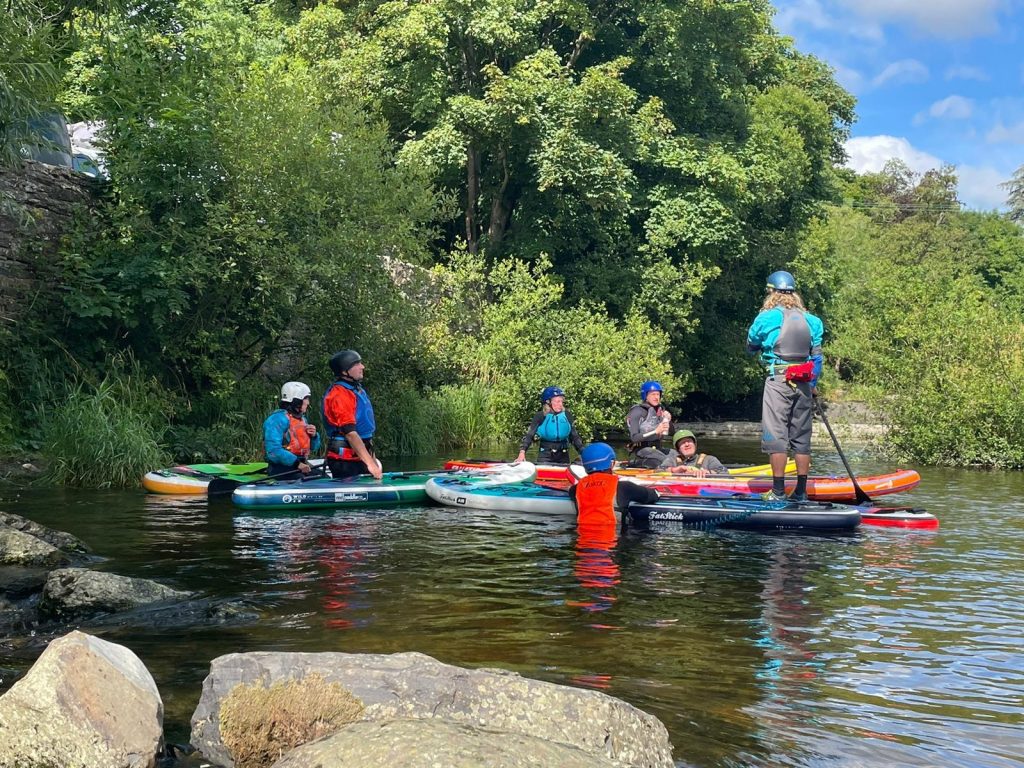 Whitewater SUP coaching